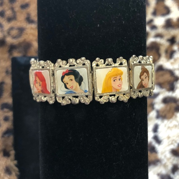 Disney Jewelry - Disney Princess Charm Stretch Bracelet. Vintage.